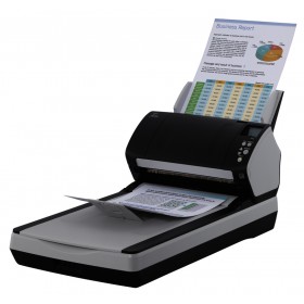 The Fujitsu fi-7260 scanner with flatbed